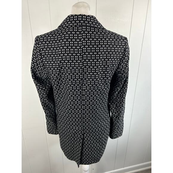 Anthropologie Filipa Textured Blazer in Black and White. Size XS - Picture 5 of 8